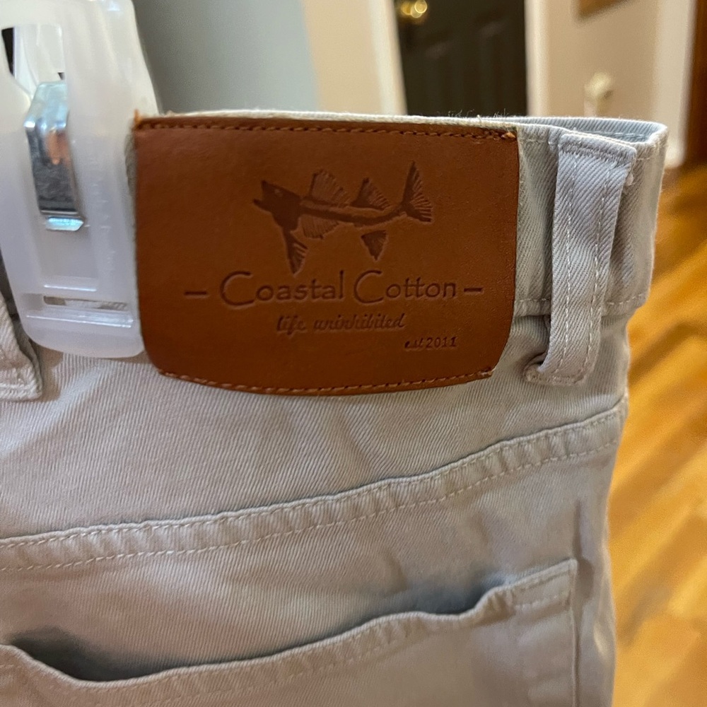 Coastal Cotton Men's Khaki Chinos